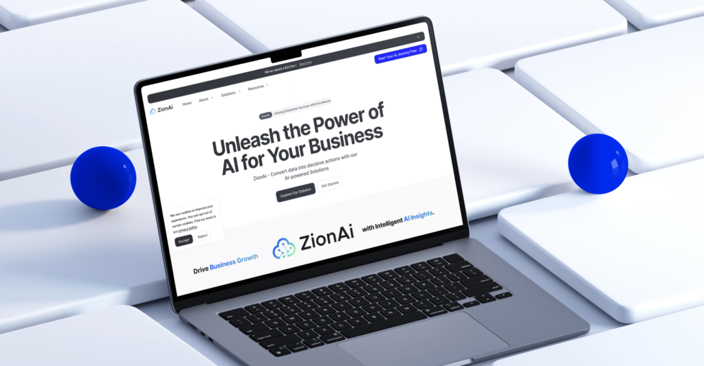 Brand Identity & Website Design for Zion AI
