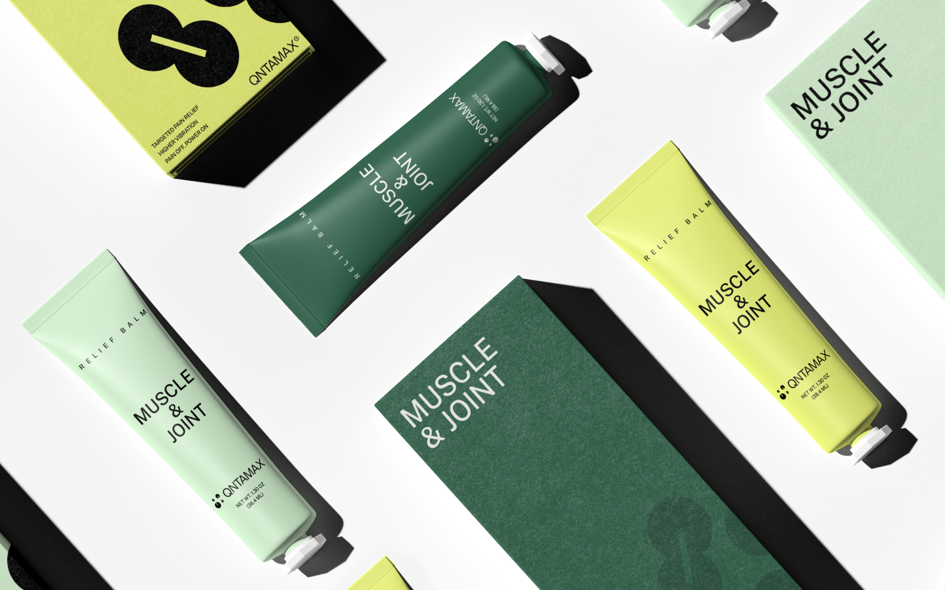 Brand Identity & Packaging for Qntamax