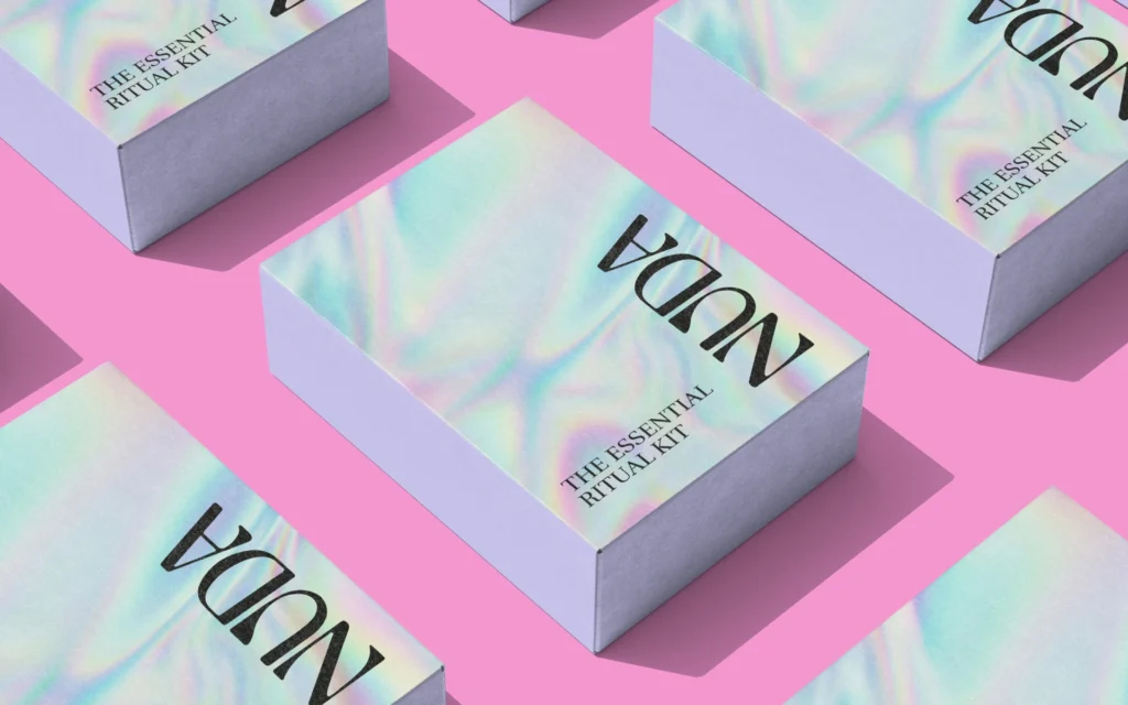 Айдентика та паковання для Nuda