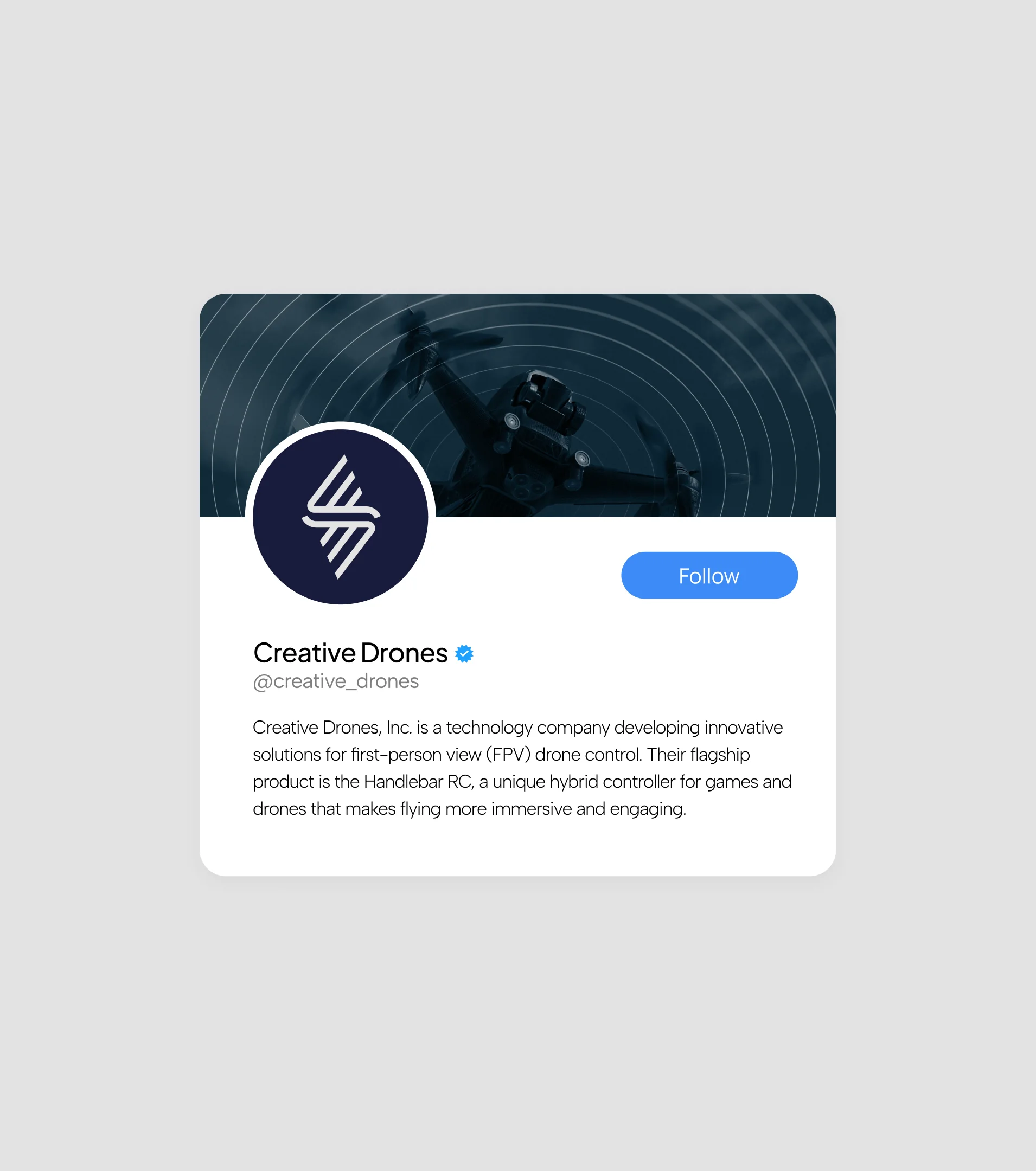 Brand Identity & Website Design for Creative Drones