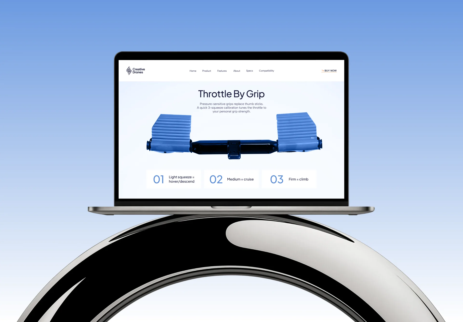 Brand Identity & Website Design for Creative Drones