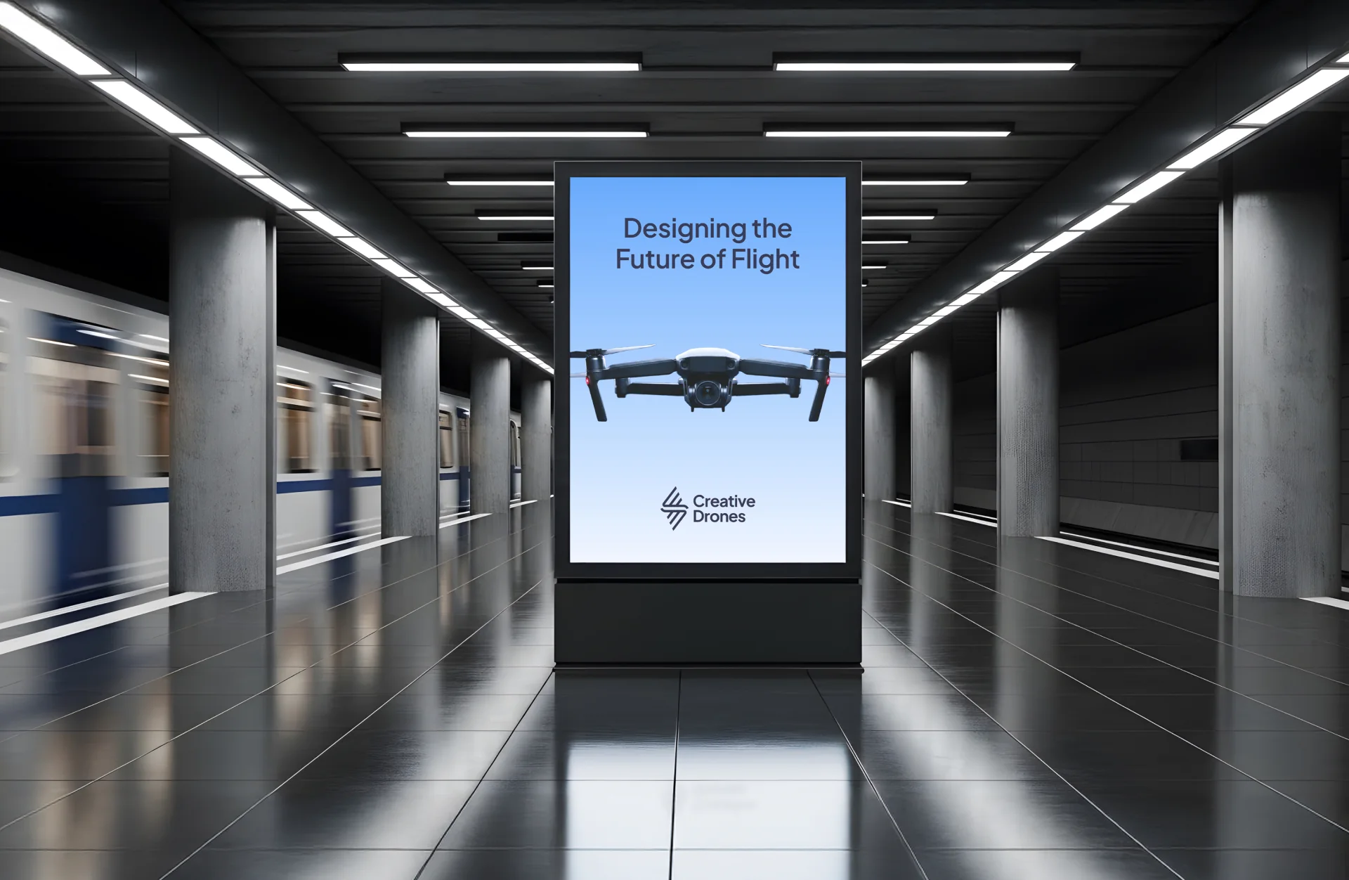 Brand Identity & Website Design for Creative Drones