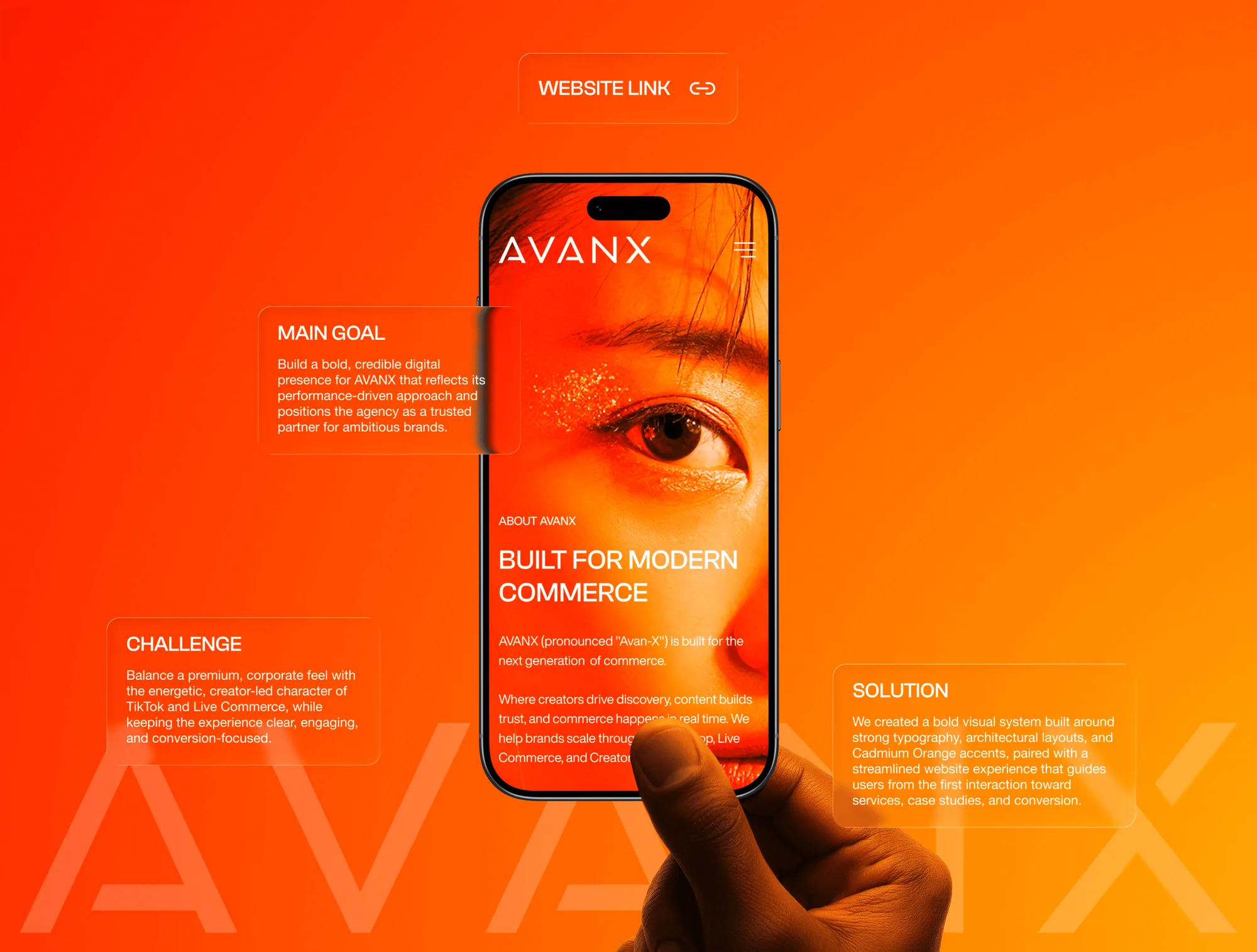 Website Design for AVANX