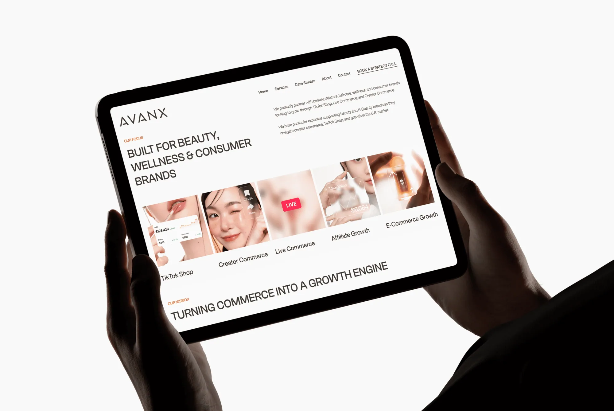Website Design for AVANX