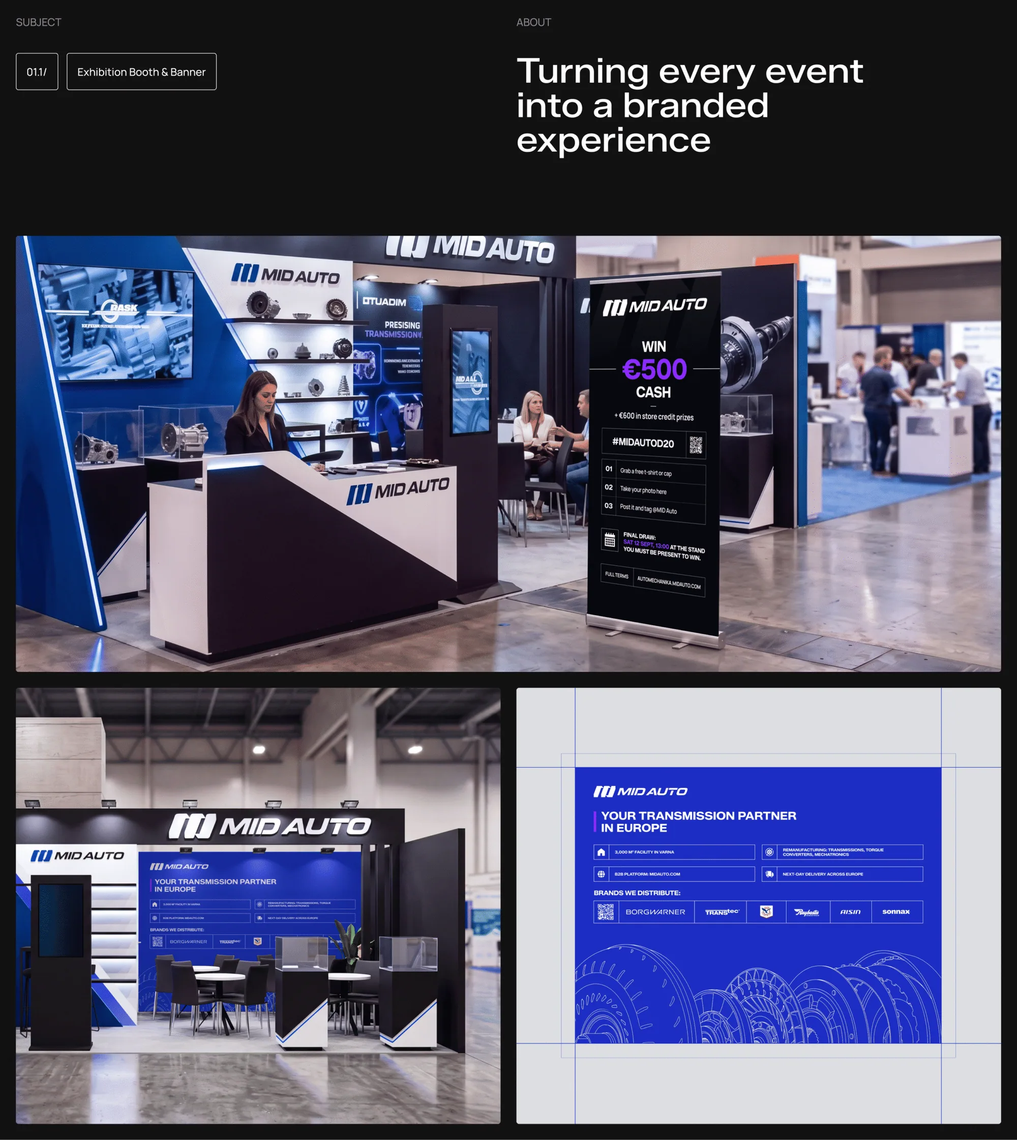 Visual Identity & Website for MID AUTO