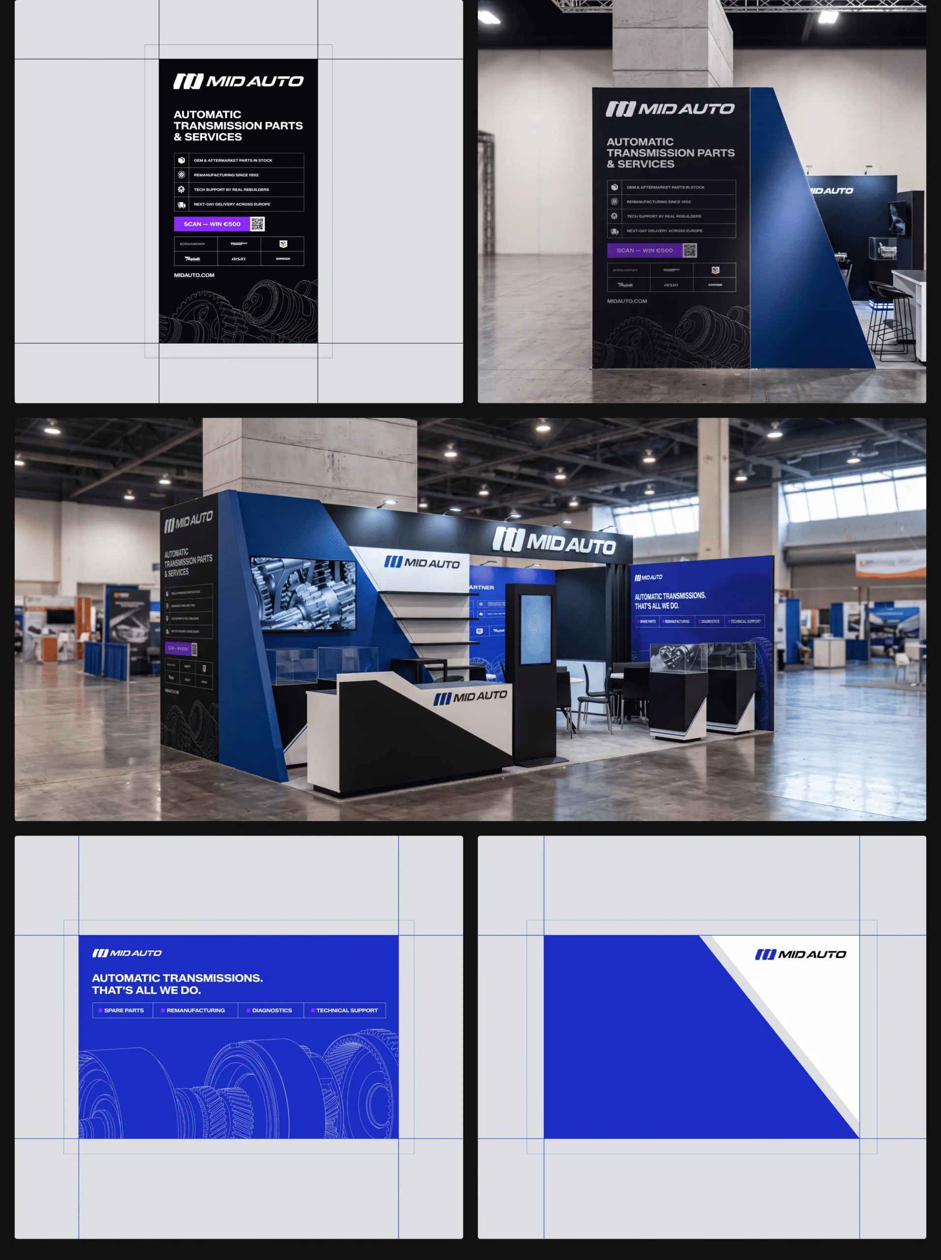 Visual Identity & Website for MID AUTO