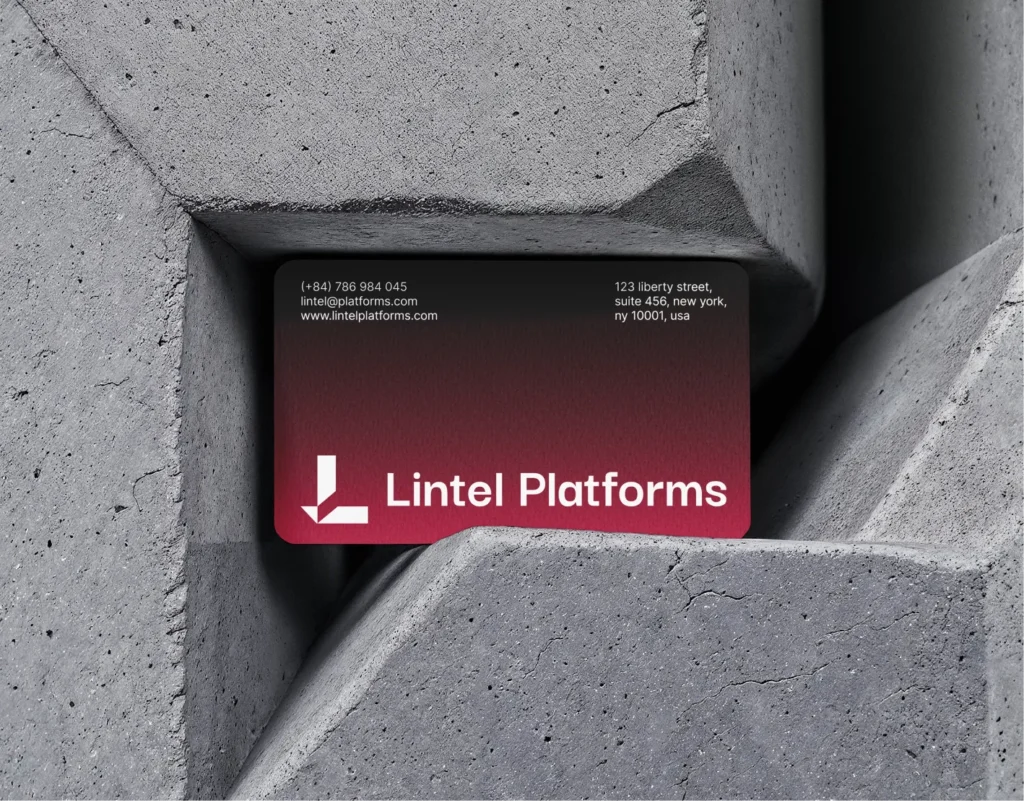 Brand Identity for Lintel Platforms