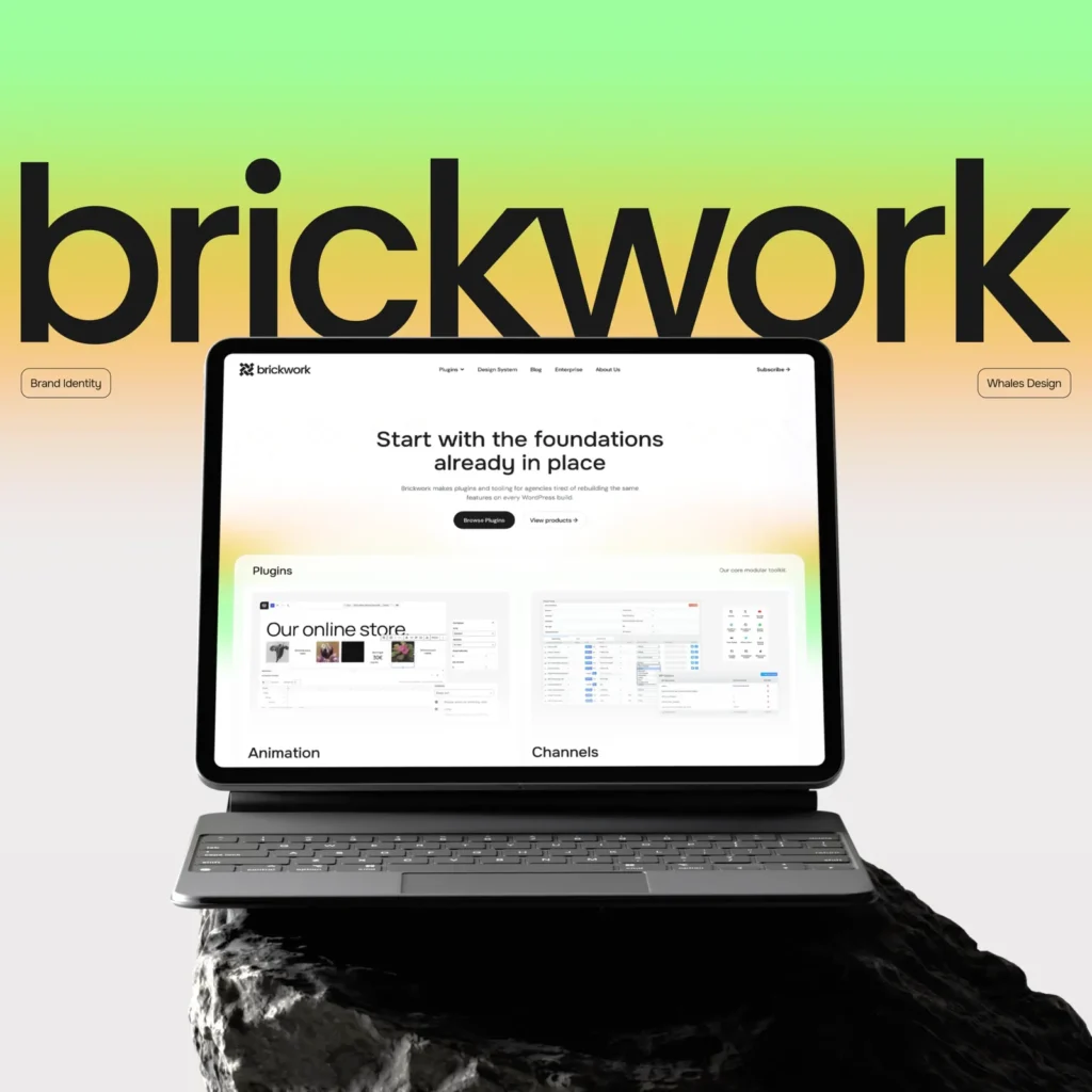 Brand Identity & Website Design for Brickwork